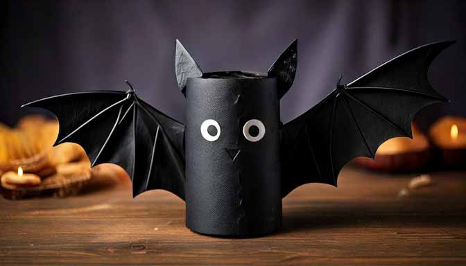 Toilet Roll Bats 🦇
